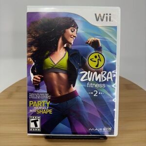 Zumba Fitness 2 RVL 006 (Nintendo Wii) Physical Video Game Majesco Entertainment